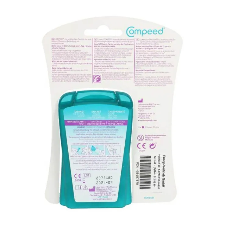 Compeed Herpesbläschen Patch, 15 St