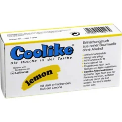 Coolike Feucht Tücher lemon BW, 5 St