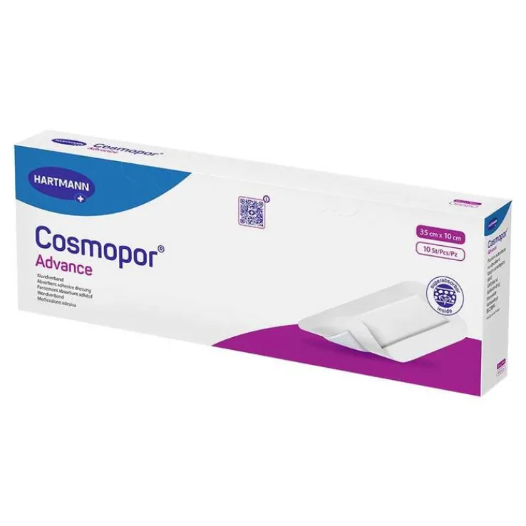Cosmopor Advance 10x35 cm, 10 St