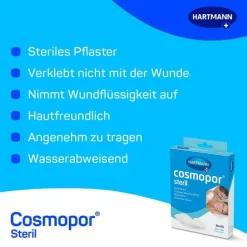 cosmopor® steril Wundverband 10 cm x 8 cm, 5 St