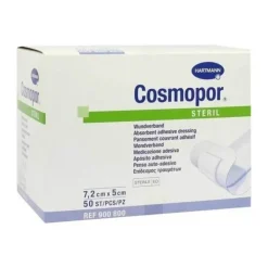 Cosmopor steril 5x7,2 cm 50 St., 50 St> Sterilpflaster