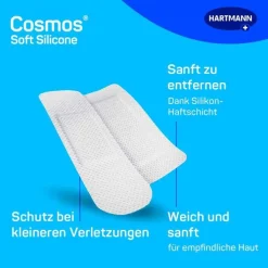 cosmos® soft silicone Pflaster 2 Größen, 8 St