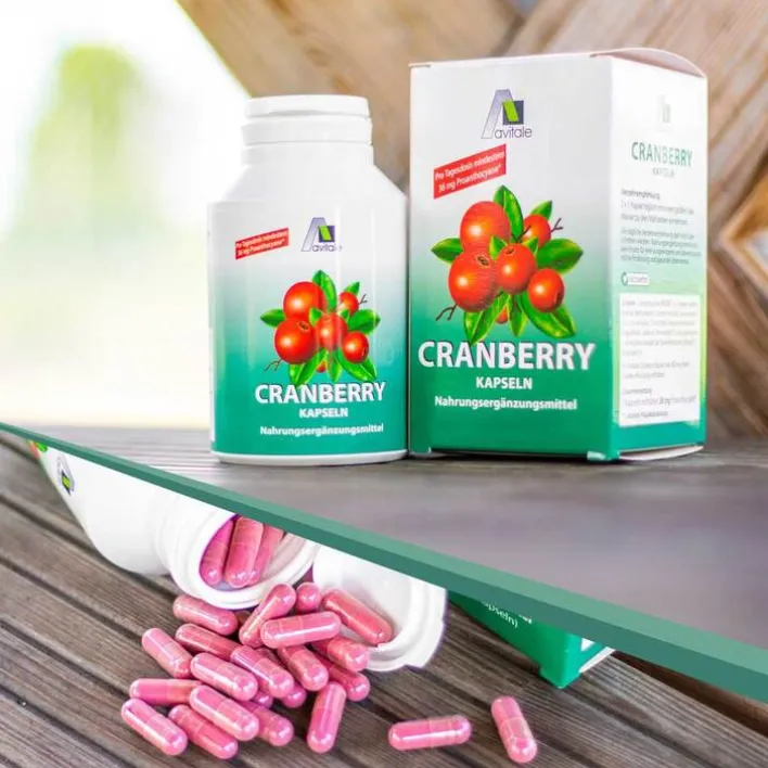Avitale Cranberry Kapseln 400 mg, 60 St> Cranberry