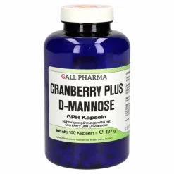 Cranberry Plus D-Mannose GPH Kapseln, 180 St> Mannose