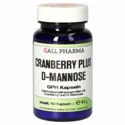 Cranberry Plus D-Mannose GPH Kapseln, 60 St