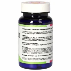Cranberry Plus D-Mannose GPH Kapseln, 60 St