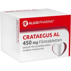 Aliud Pharma CRATAEGUS AL 450 mg Filmtabletten, 100 St> Stärkungsmittel