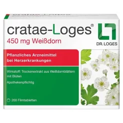 cratae-Loges 450 mg Weißdorn Filmtabletten, 200 St