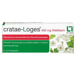 Dr. Loges cratae-Loges 450 mg Weißdorn Filmtabletten, 50 St> Stärkungsmittel