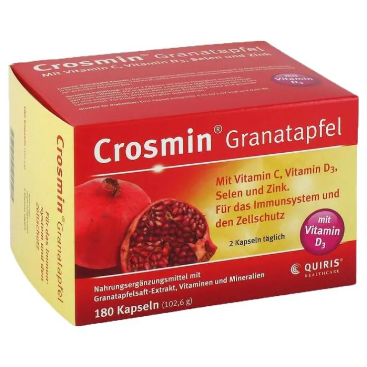 Crosmin Granatapfel Kapseln, 180 St