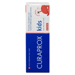Curaprox kids Zahnpasta Erdbeere ab 0 Jahre 0 ppm, 60 ml