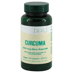 Curcuma 200 mg Bios Kapseln, 100 St> Kurkuma Kapseln