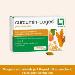 Dr. Loges Curcumin-Loges plus Boswellia Kapseln, 2x120 St><noscript><img width=