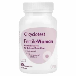 Cyclotest fertile woman Mikronährstoffe Kapseln, 90 St
