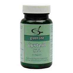 Green line Nutritheke Cystein 500 Kapseln, 60 St> Aminosäuren