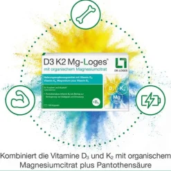 Dr. Loges D3 K2 MG-Loges Kapseln, 180 St> Vitamin K|Vitamin D (Colecalciferol)