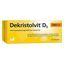 Dekristolvit D3 4.000 I.E. Tabletten, 30 St