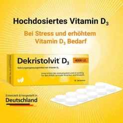 Dekristolvit D3 4.000 I.E. Tabletten, 30 St