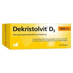 Dekristolvit D3 4.000 I.E. Tabletten, 60 St> Vitamin D (Colecalciferol)