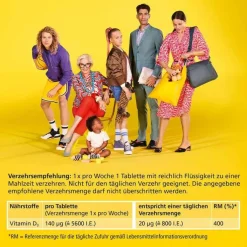 Dekristolvit D3 5.600 I.E. Tabletten, 30 St