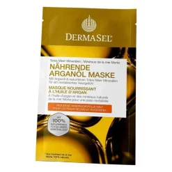 Dermasel Spa Totes Meer Nährende Arganöl Maske, 12 ml> Gesichtsmasken Für Ein Gepflegtes Hautbild