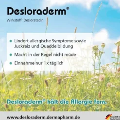 Desloraderm 5 mg Filmtabletten, 20 St><noscript><img width=