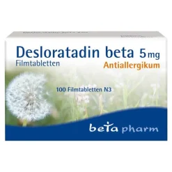 Desloratadin beta 5 mg Filmtabletten, 100 St