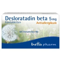 Desloratadin beta 5 mg Filmtabletten, 50 St