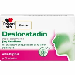 Desloratadin Doppelherzpharma 5 mg Filmtabletten, 50 St