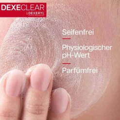 Dexeryl Dexeclear Reinigung feuchtigkeitsspendend, 200 ml><noscript><img width=