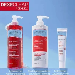 Dexeryl Dexeclear Reinigungsgel schäumend für unreine Haut, 400 ml