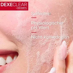 Dexeryl Dexeclear Reinigungsgel schäumend für unreine Haut, 200 ml><noscript><img width=