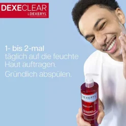 Dexeryl Dexeclear Reinigungsgel schäumend für unreine Haut, 200 ml><noscript><img width=