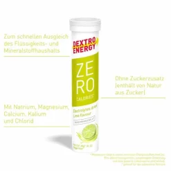 Dextro Energy Zero Calories lime Brausetabletten, 20 St