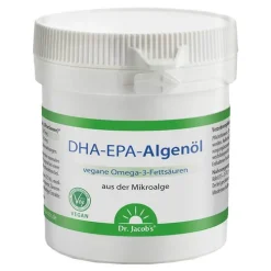 Dr. Jacobs DHA-EPA-Algenöl Dr. Jacob`s Kapseln, 60 St> Omega 3 Kapseln|Algenöl