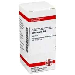 DHU Abrotanum D 6 Tabletten, 80 St