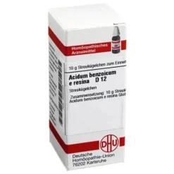 DHU Acidum benzoicum e res. D 12, 10 g