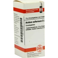 DHU Acidum sulfuricum D 200 Globuli, 10 g