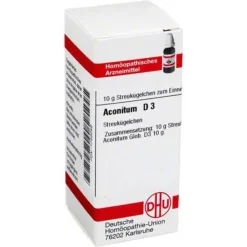 DHU Aconitum D 3 Globuli, 10 g