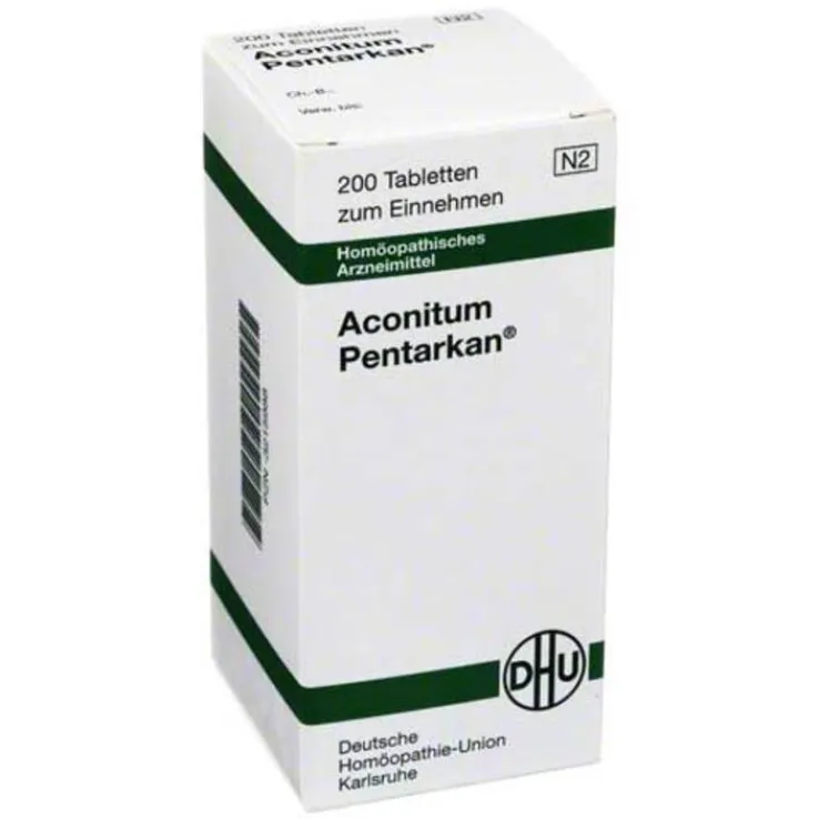 DHU Aconitum Pentarkan Tabletten, 200 St