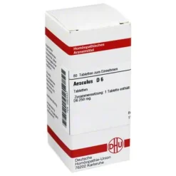 DHU Aesculus D 6 Tabletten, 80 St> A