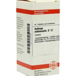 DHU Aethiops antimonialis D 12 Tabletten, 80 St