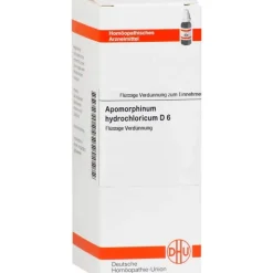 DHU Apomorphinum hydrochloric. D 6 Dilution, 20 ml> A