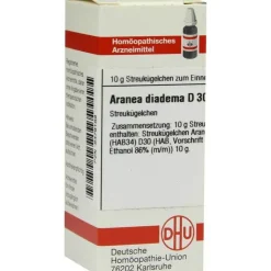 DHU Aranea diadema D 30 Globuli, 10 g