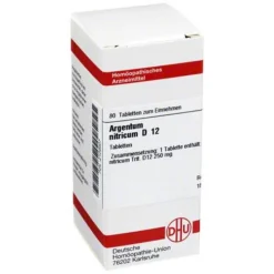 DHU Argentum nitricum D 12 Tabletten, 80 St> A