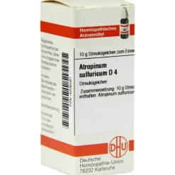 DHU Atropinum sulfuricum D 4 Globuli, 10 g> A|A