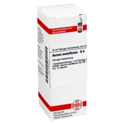 DHU Aurum metallicum D 6 Dilution, 20 ml