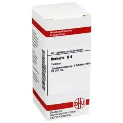 DHU Berberis D 4 Tabletten, 80 St