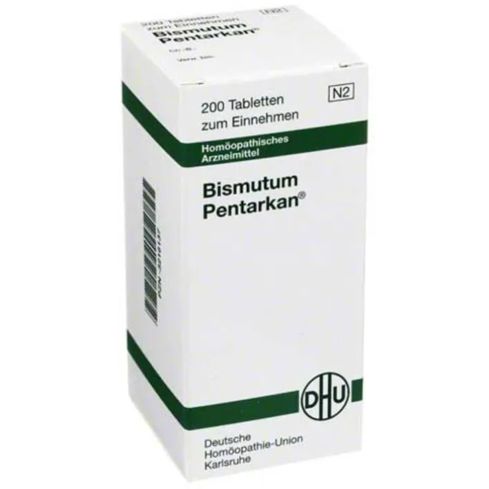 DHU Bismutum Pentarkan Tabletten, 200 St> Dhu Komplexmittel