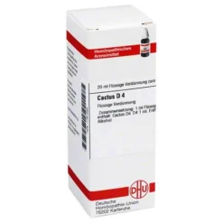DHU Cactus D 4 Dilution, 20 ml